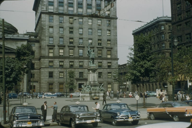 1956 place darmes diamond taxis ford fairlane 1956oakville - chevrolet 150 1955 - dodge regent 1956  (nickant44 flickr)